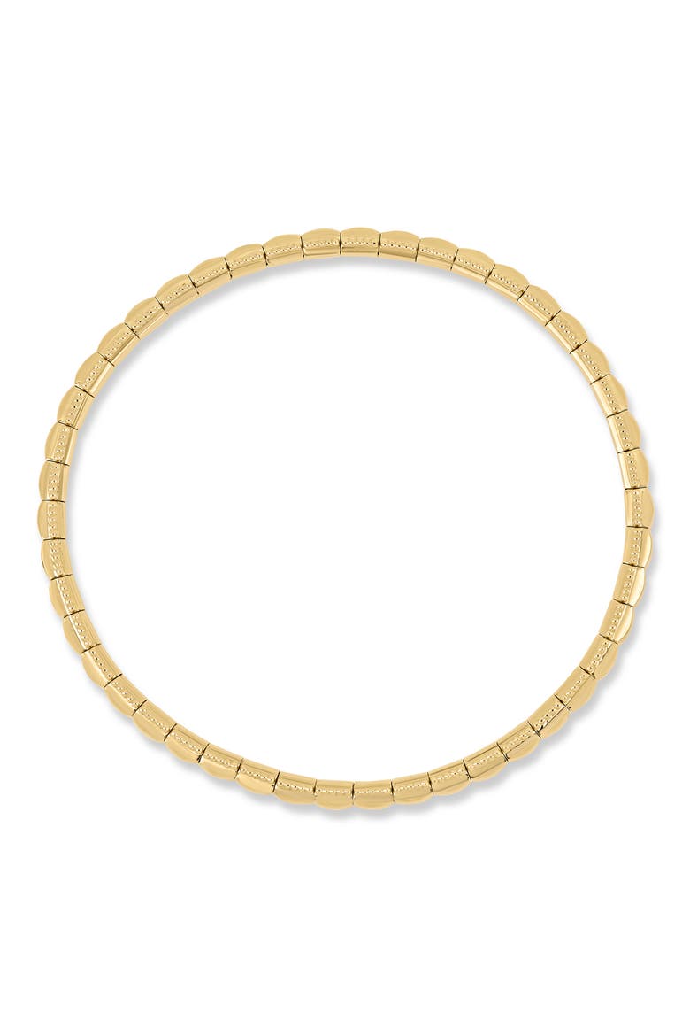 14K Gold Stretchy Bracelet (Online Trunk Show), Alternate, color, 14K YELLOW GOLD