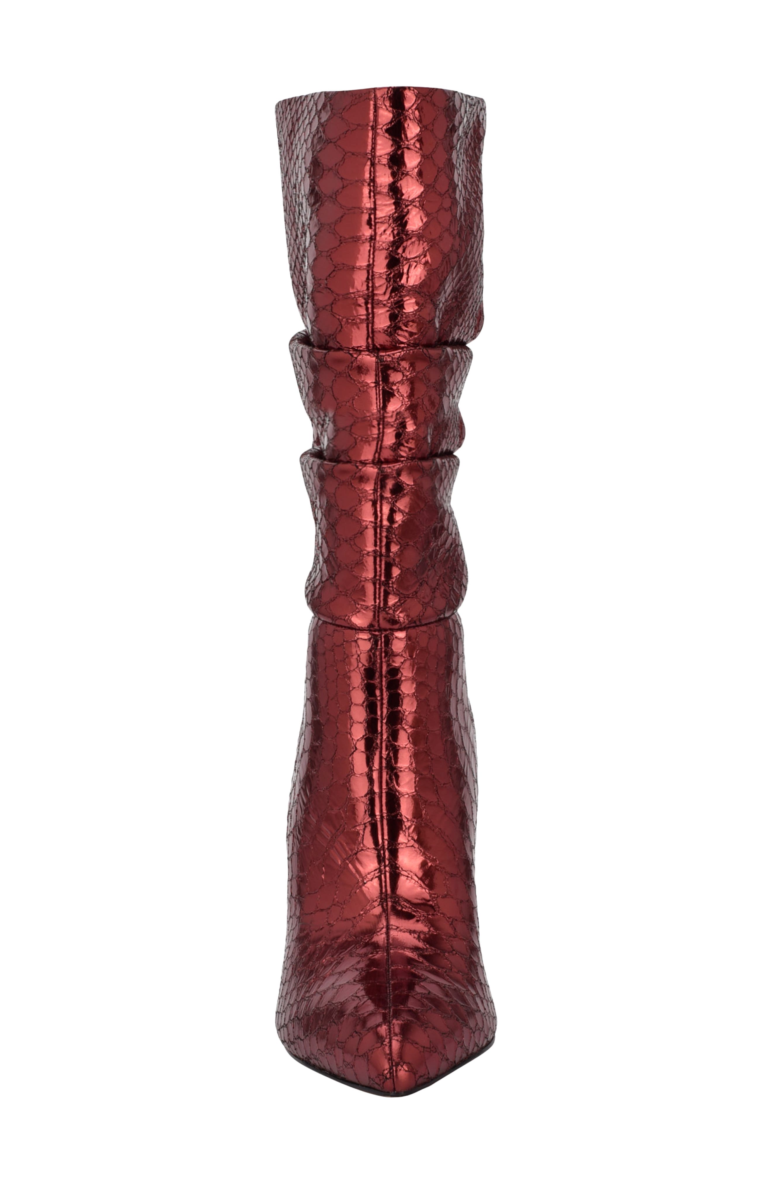 Romy Pointed Toe Boot, Alternate, color, DARK RED