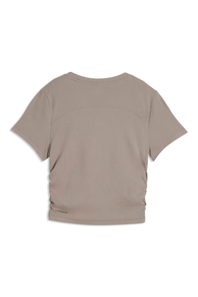 Cloudspun Rib Performance Tee, Alternate, color, MOUSE GRAY