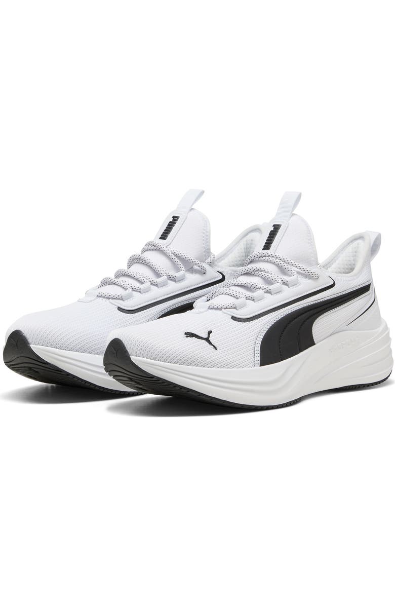 PUMA Darter Pro 2 Running Shoe, Main, color, Puma White/ Puma Black
