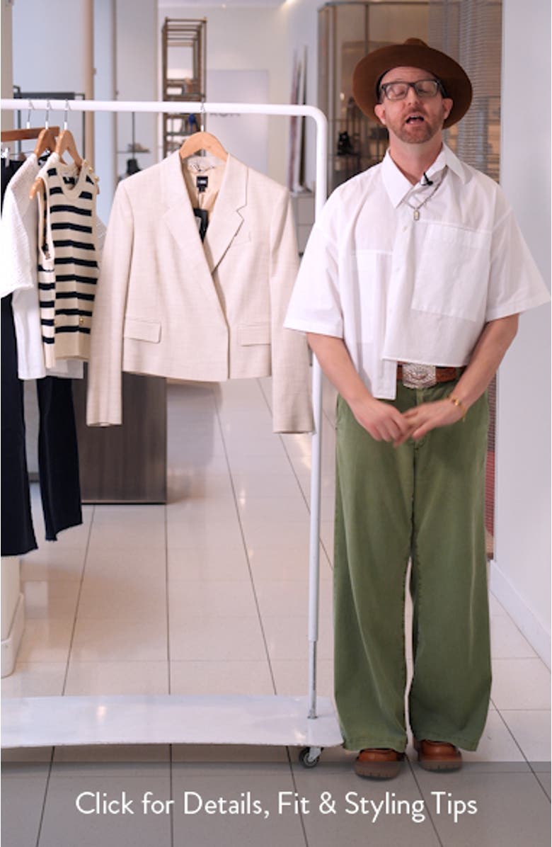 Jaleto Crop Blazer, sales video thumbnail