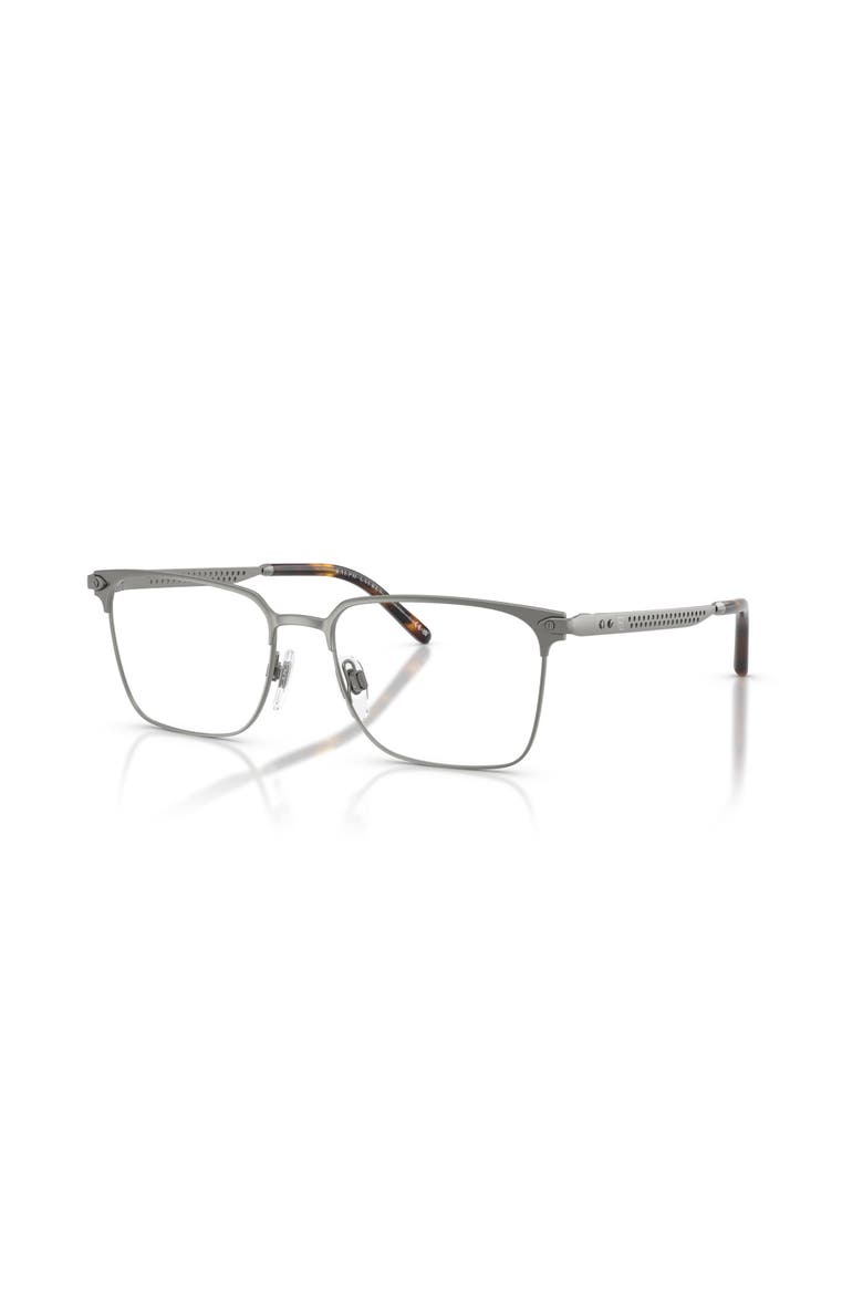 54mm Square optical glasses, Main, color, Grey