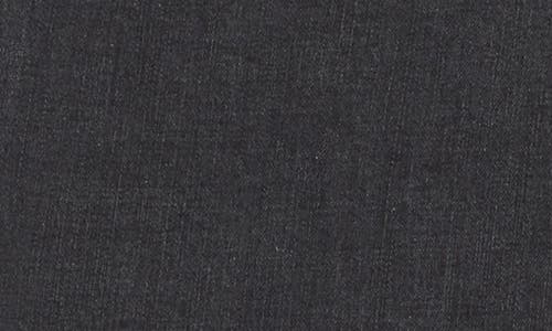Vigoss Cuffed Denim Bermuda Shorts In Washed Black