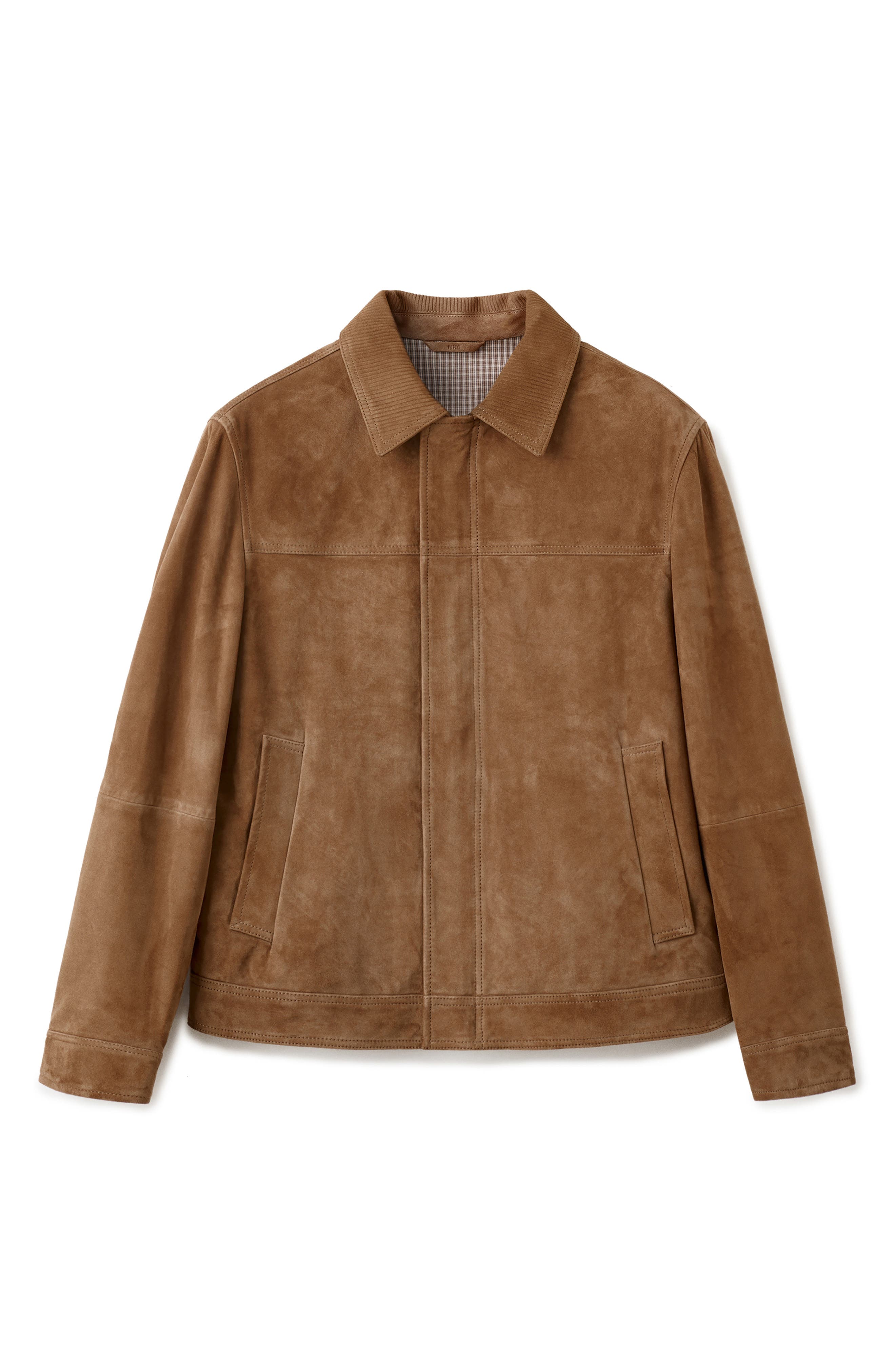Мужские MANGO Suede Jacket — фото 3