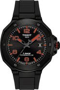 Tissot T-Race Powermatic 80 Automatic Rubber Strap Watch, 41mm