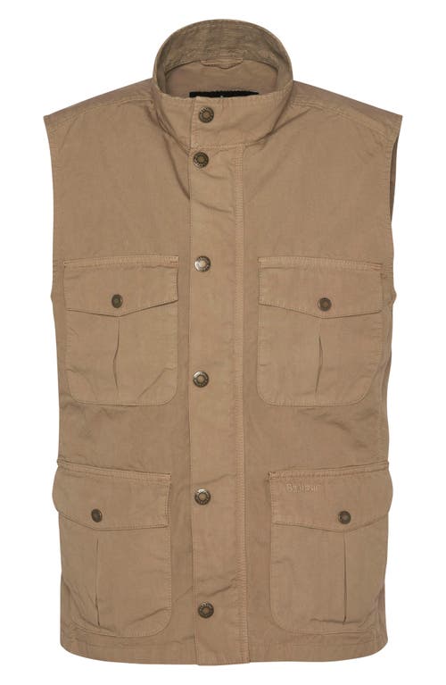 Barbour Corbridge Vest In Stone