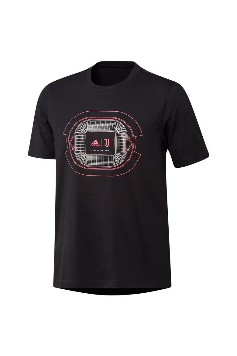 Men's adidas  Black Juventus Graphic T-Shirt, Alternate, color, Black