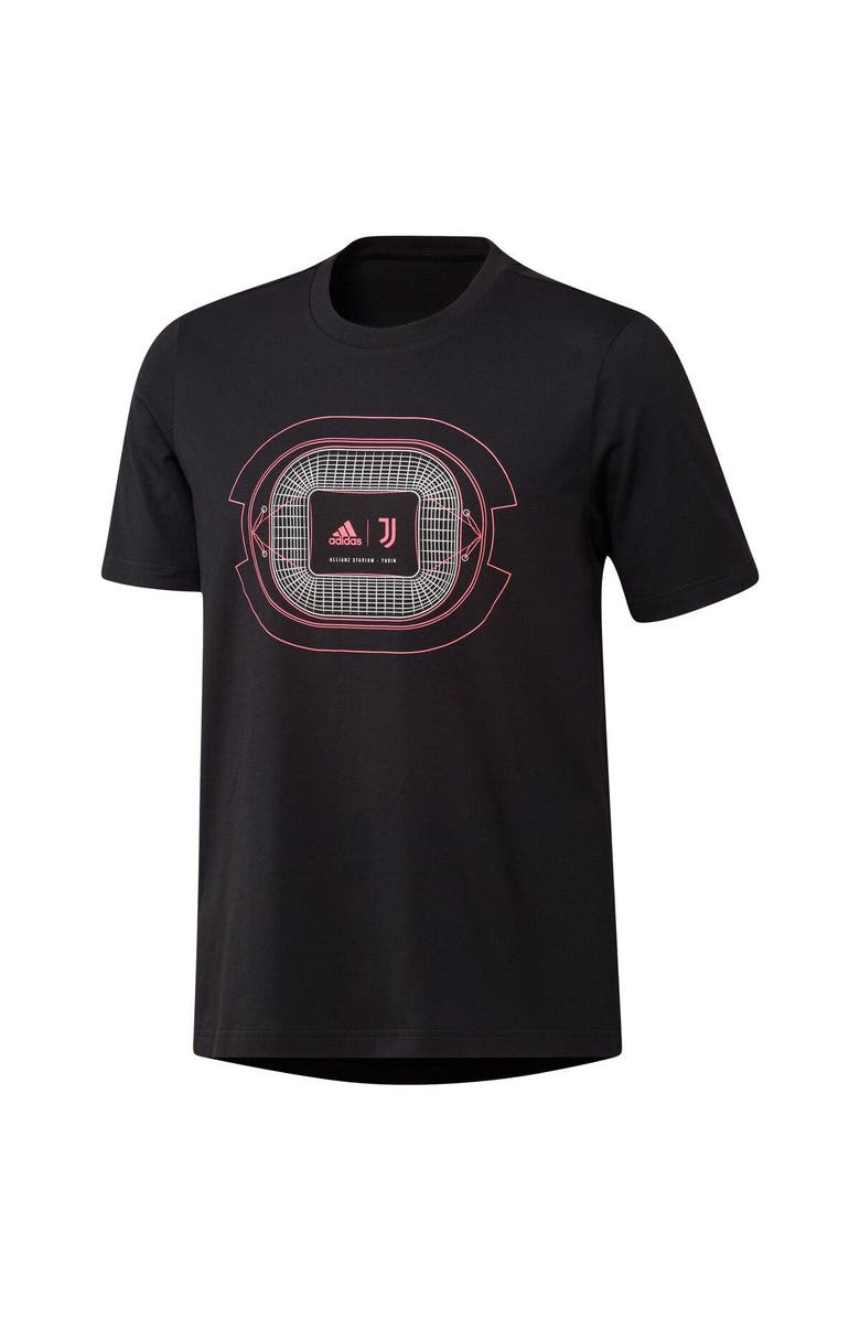adidas Men's adidas Black Juventus Graphic T-Shirt, Alternate, color, Black