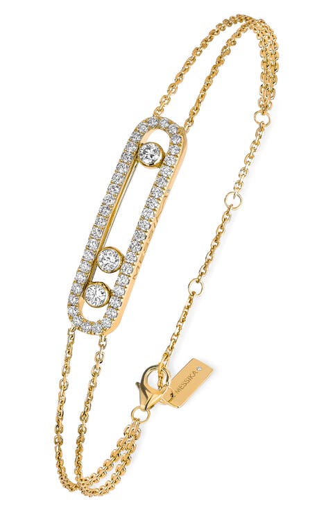 Move Classique Pavé Diamond Two-Strand Bracelet