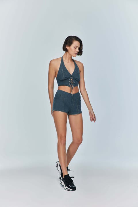 Monte 2-in-1 Denim Jeans & Shorts