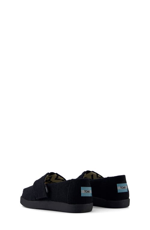 Toms Kids' Alpargata Sneaker In Black