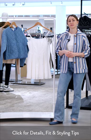 Coquette Princess Seam Minidress