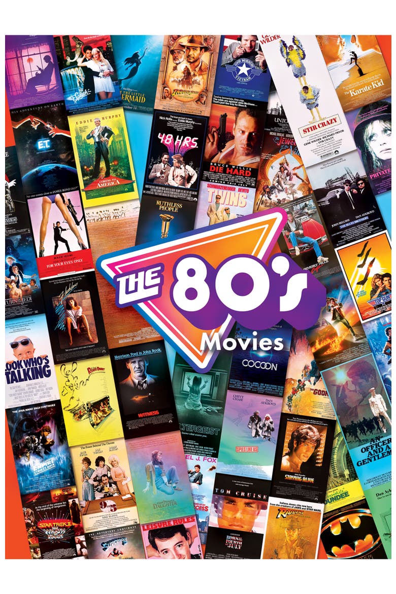 The 80's 500 Piece Puzzles 3-Pack, Alternate, color, Multicolor