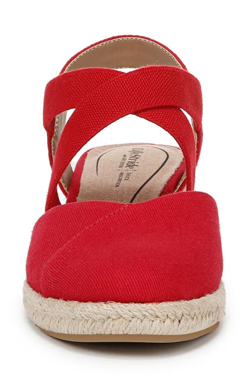 LIFESTRIDE LIFESTRIDE KIMBALL SLINGBACK ESPADRILLE PLATFORM WEDGE
