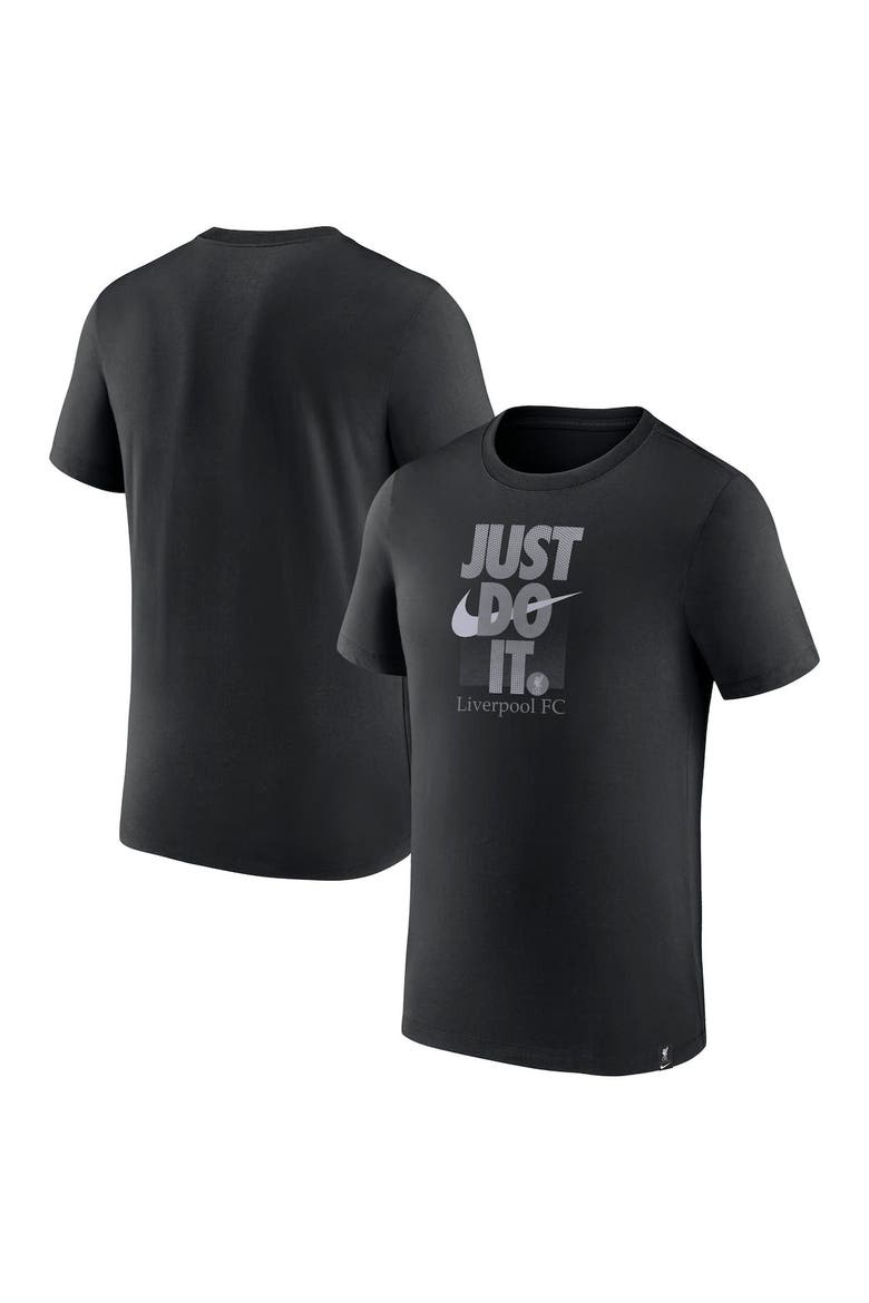 Men's Nike Black Liverpool Just Do It T-Shirt, Main, color, Black