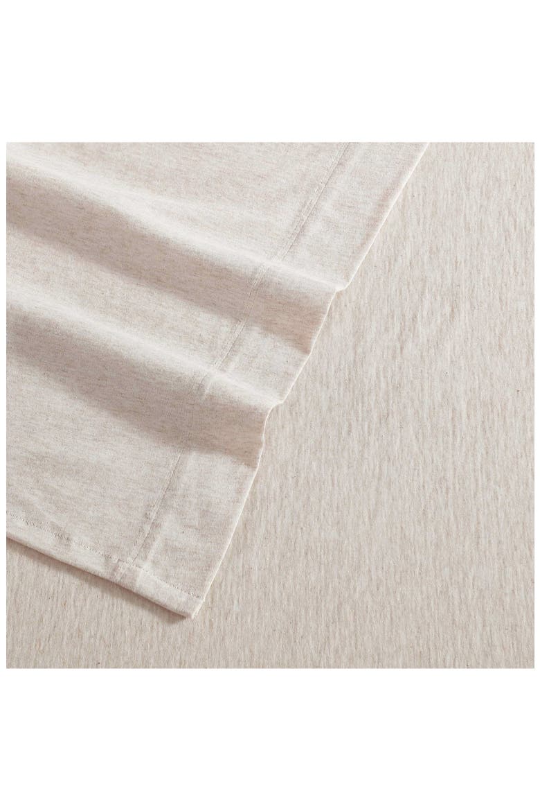 Modern Mélange Cotton Blend Sheet Set, Alternate, color, LIGHT PINK