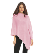 Monticelli Cashmere Pure Cashmere Textured Knit Poncho