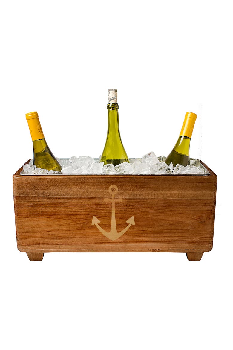 Wooden Wine Trough, Main, color, ANCHOR