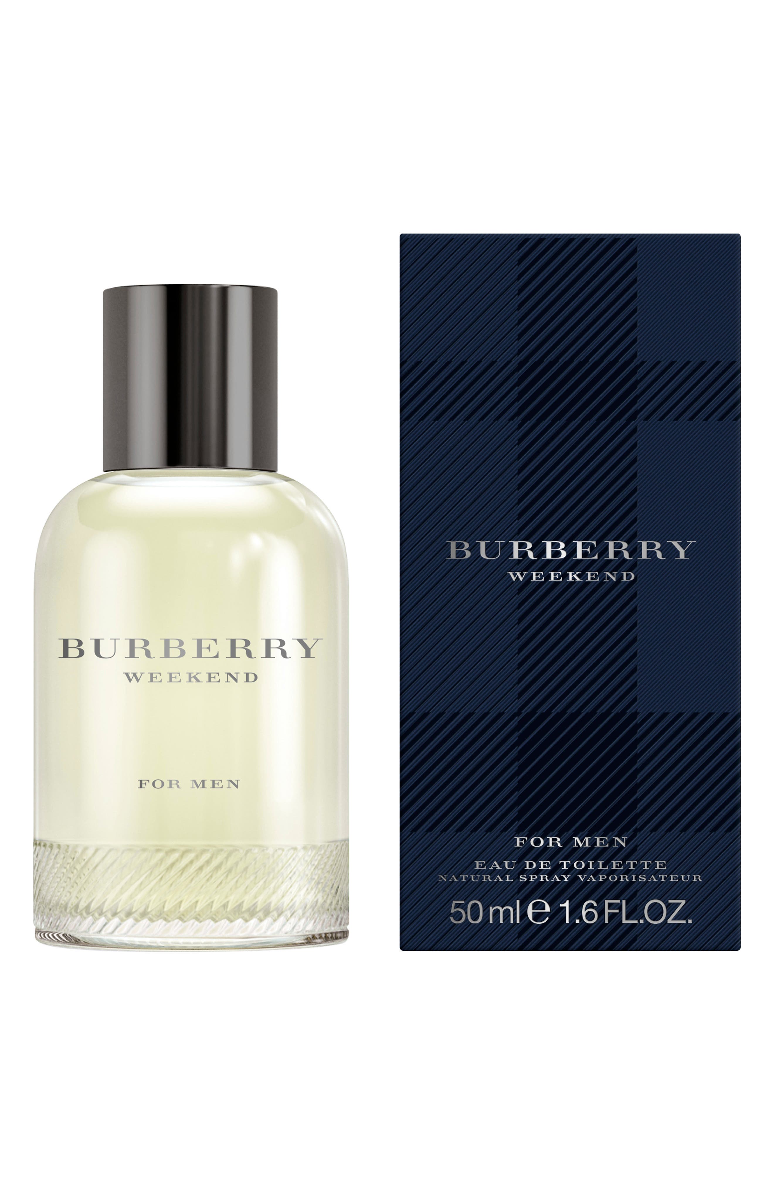 burberry men's classic eau de toilette spray 3.4 fl. oz