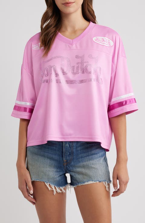 Cropped Football Jersey