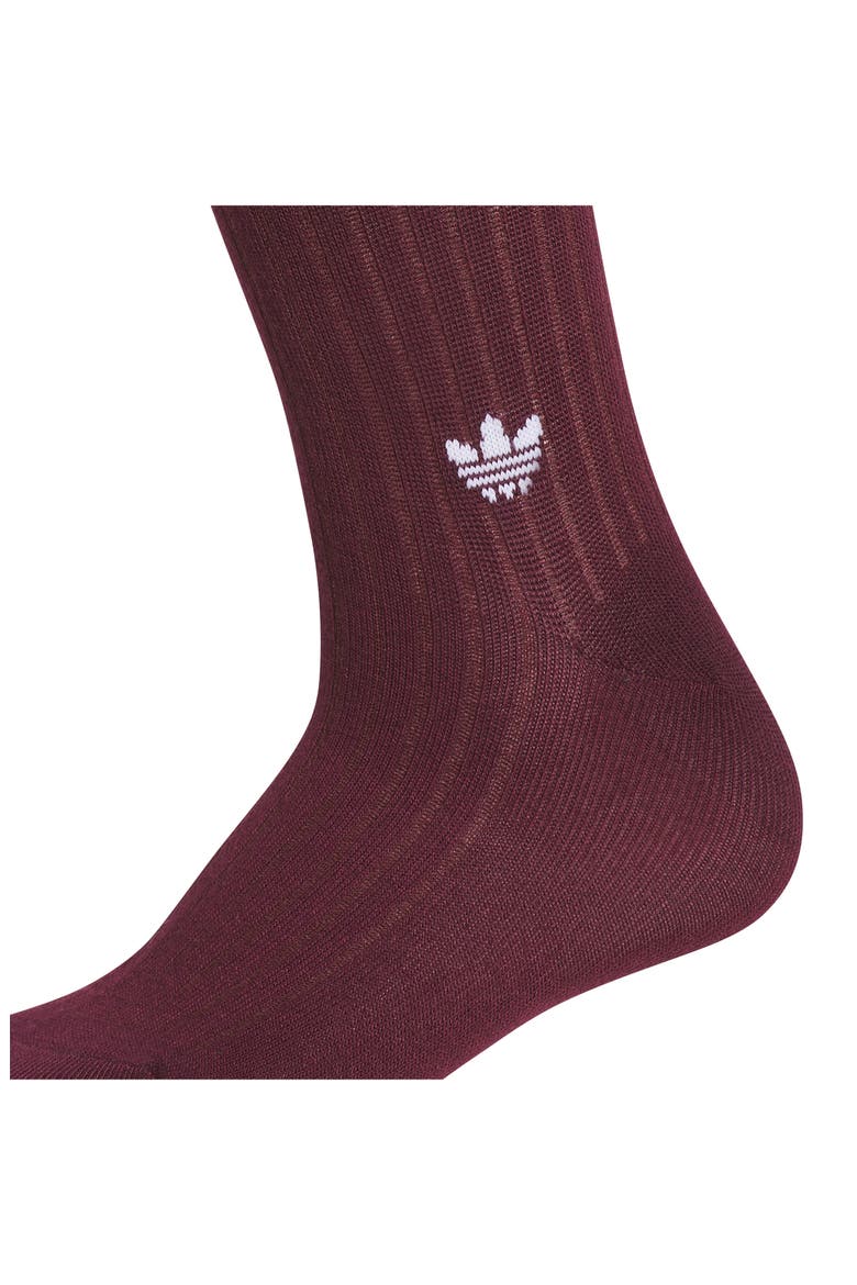 Gender Inclusive Assorted 2-Pack Originals Over the Calf Socks, Alternate, color, MAROON/ HEATHER GREY