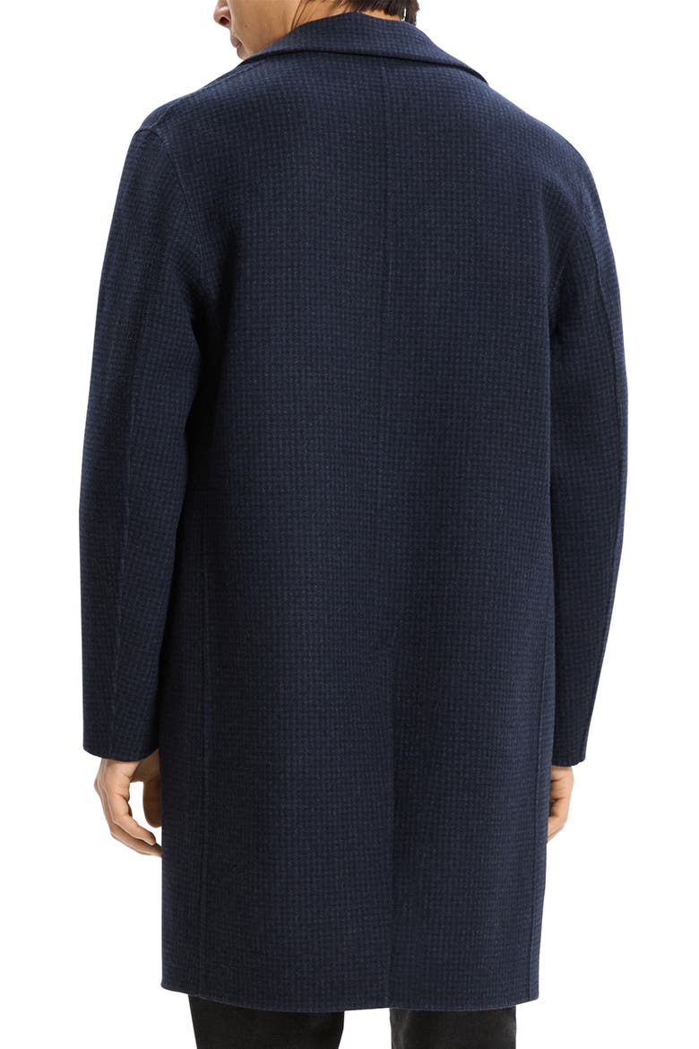 Double Face Wool & Cashmere Topcoat, Alternate, color, BALTIC MULTI - ZCI