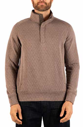 Quilted Snap Pullover