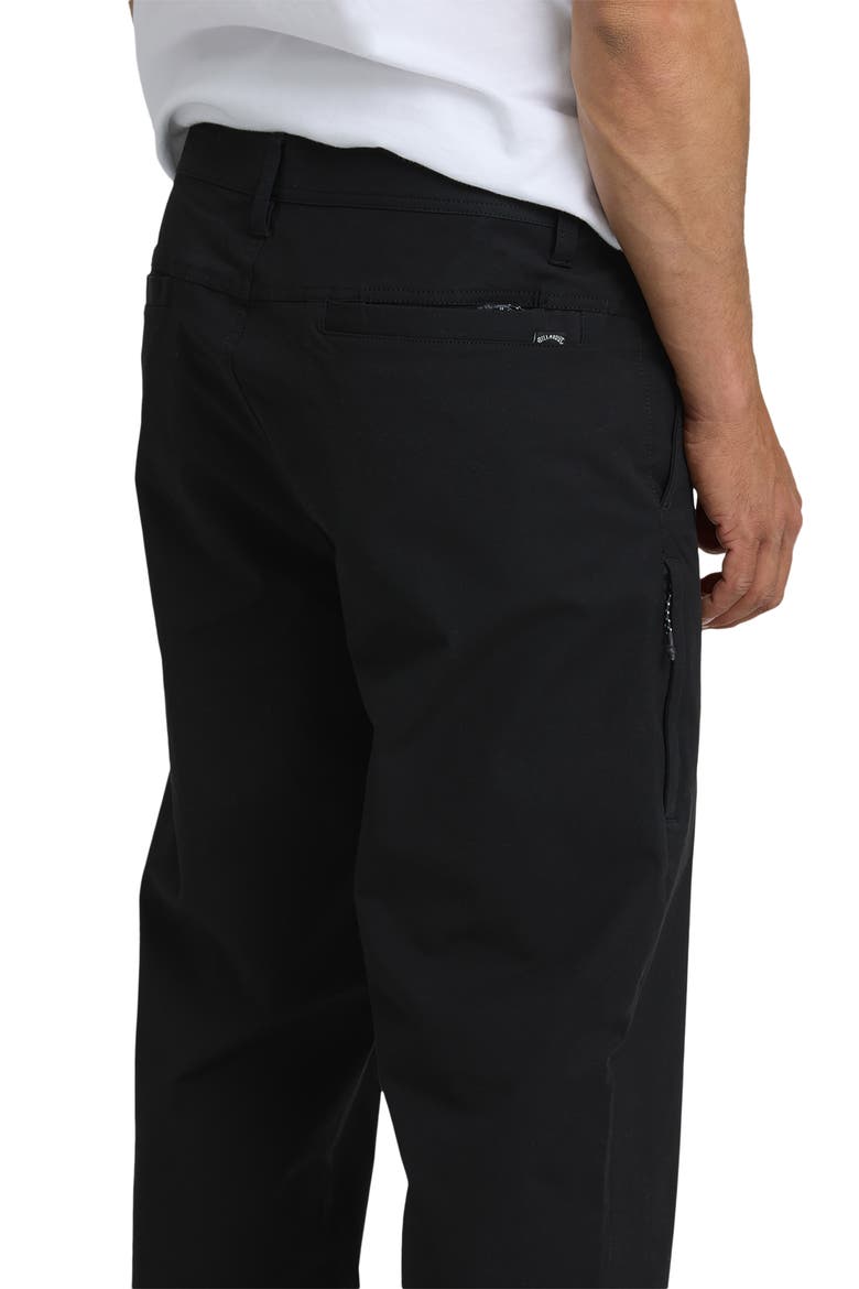 Surftrek Straight Fit Touring Pants, Alternate, color, BLACK