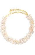Cult Gaia Aliza Freshwater Pearl Choker Necklace