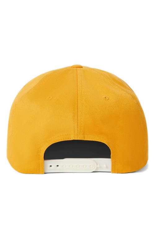 Brixton Retro Emblem Mustard-yellow Cap In Brown