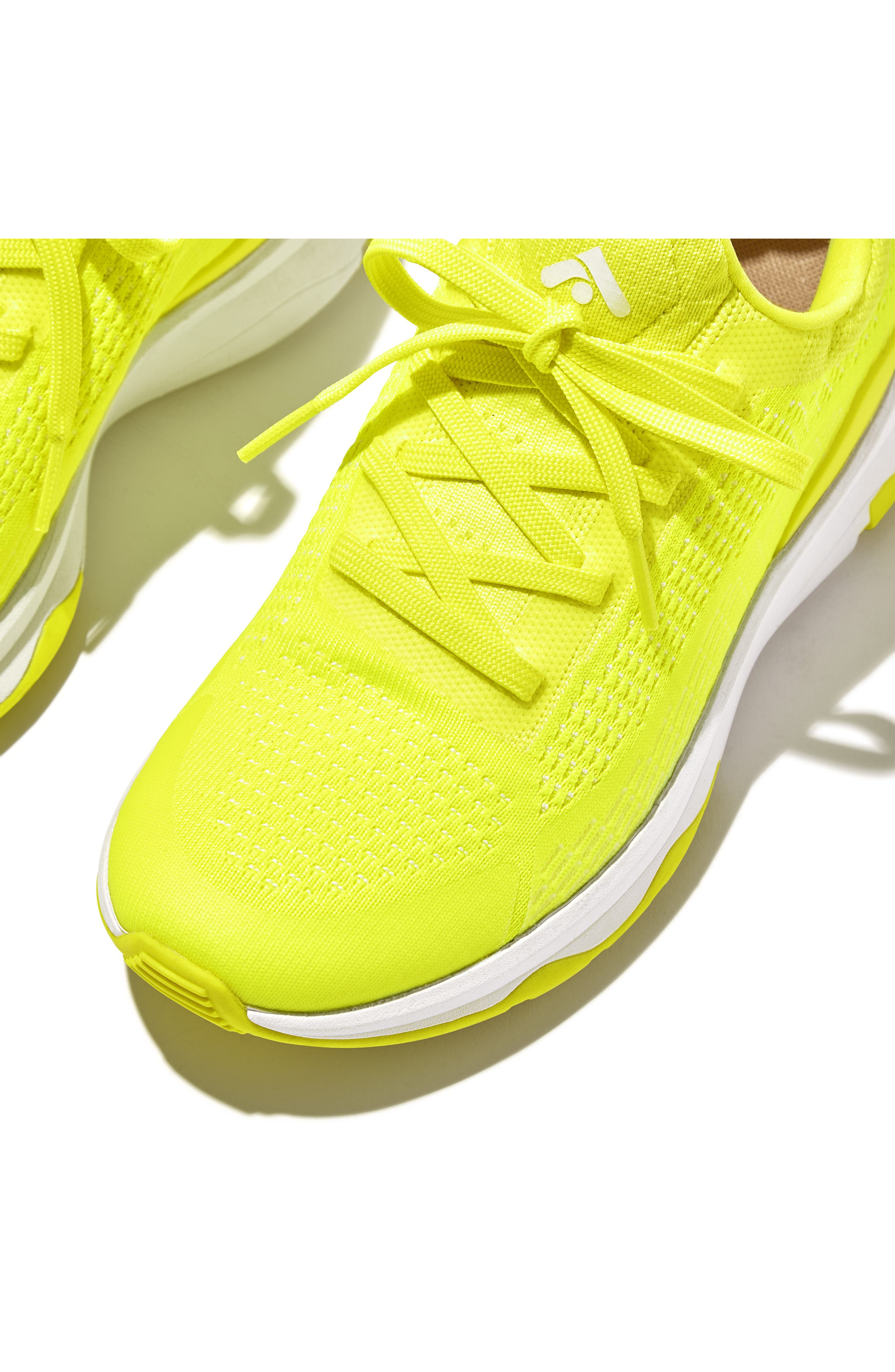 FitFlop Vitamin Knit Sport Sneaker, Alternate, color, Lime Juice