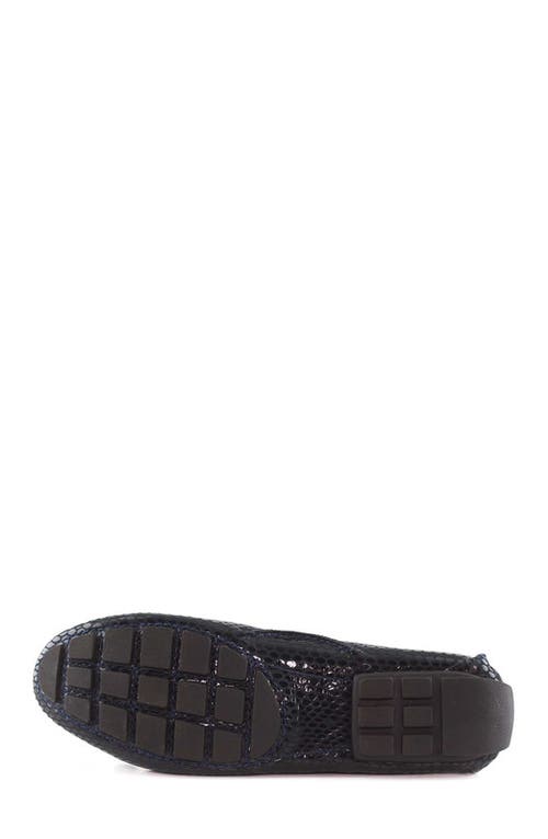 Marc Joseph New York Cypress Hill Leather Tiebow Driver Loafer In Multi