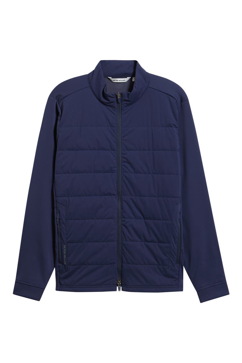 Merge Hybrid Performance Jacket, Alternate, color, NAVY