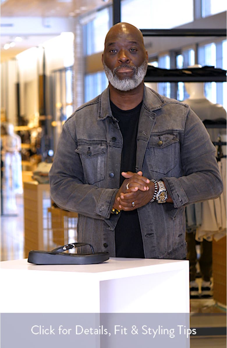 Maya Buckle Platform Flip Flop, sales video thumbnail