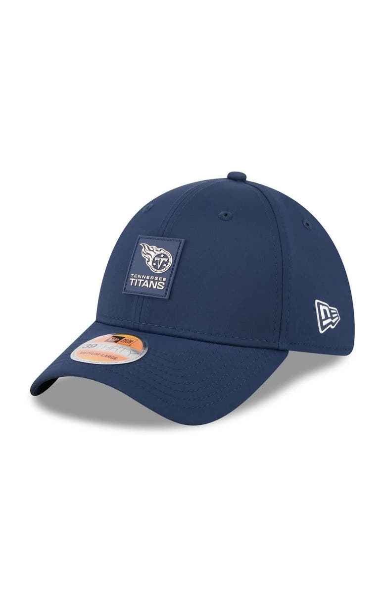 New Era Men's New Era Navy Tennessee Titans 2025 Sideline 39THIRTY Flex Hat, Main, color, Navy