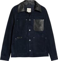 Bagatelle Leather Trucker Jacket