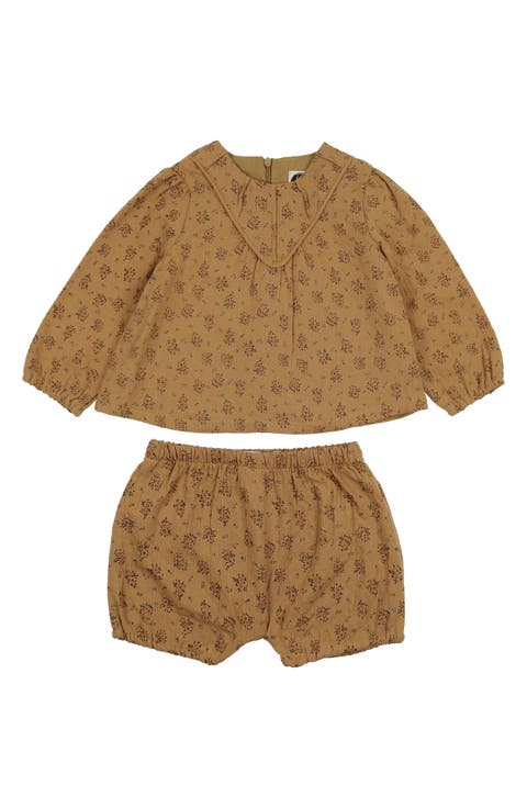 Kids' Forest Top & Bubble Shorts Set (Baby & Toddler)