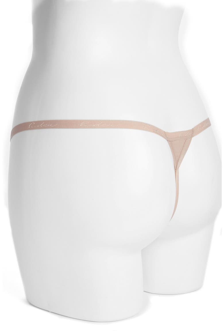 'Cameron' Cotton G-String, Alternate, color, NUDE