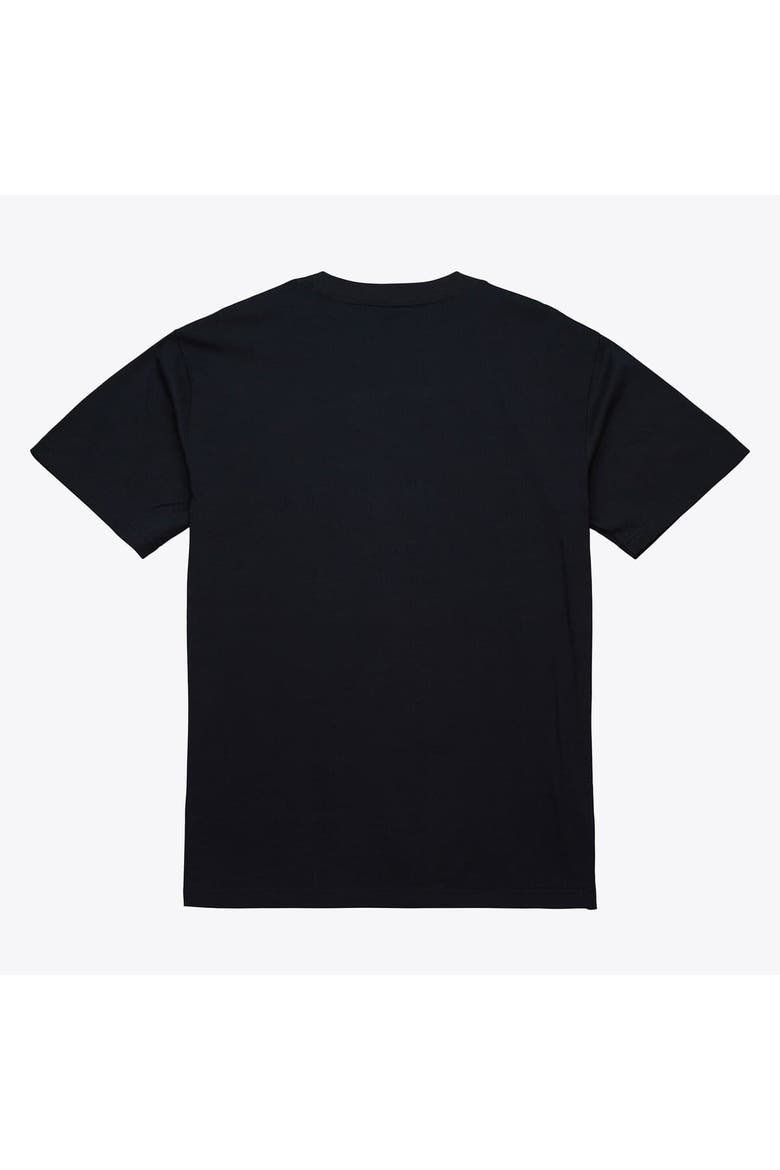 Men's Mitchell & Ness Black Minnesota Timberwolves Vintage Wordmark T-Shirt, Alternate, color, Black