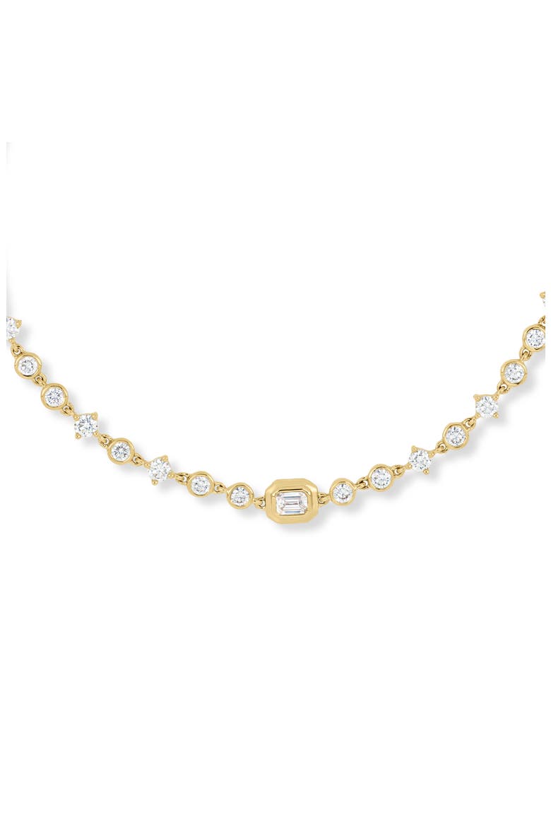 18K Gold Monaco Diamond Line Bracelet (Online Trunk Show), Alternate, color, 18K YELLOW GOLD/ DIAMOND