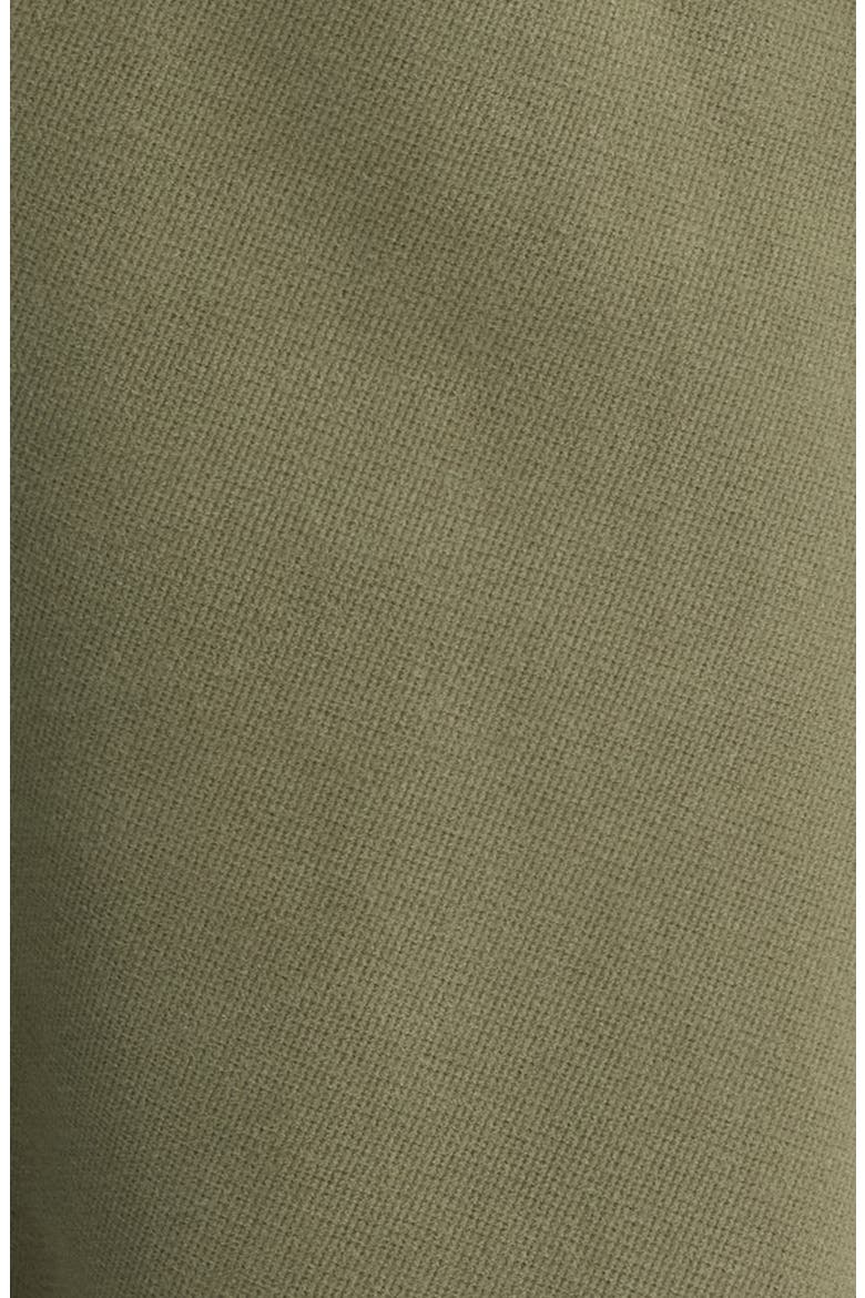 Jessie Barrel Leg Cotton Blend Pants, Alternate, color, DUSTY OLIVE