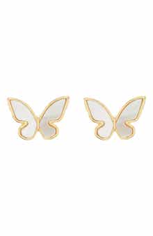 Kate Spade New York butterfly stud earrings