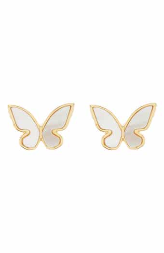 Kate Spade New York butterfly stud earrings