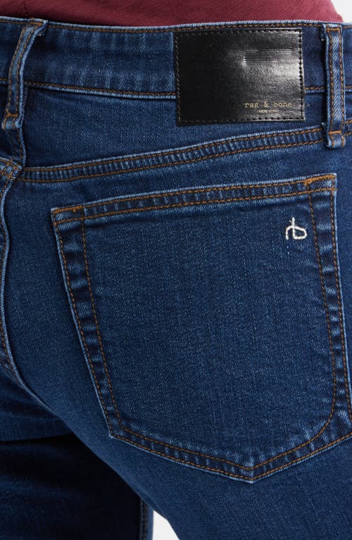 Rag & Bone Dre Low Rise Slim Boyfriend Jeans In Blue