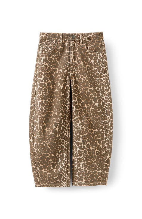 Kid's Unisex Barrel Leg Denim Jean