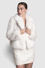 Coast Occasion Short Faux Fur Coat