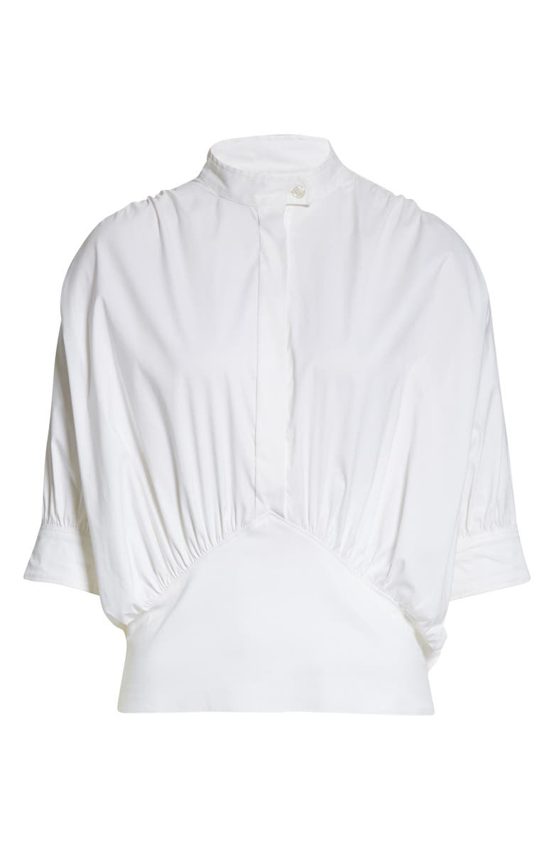 By Any Other Name Cotton Poplin Cummerbund Top, Alternate, color, 