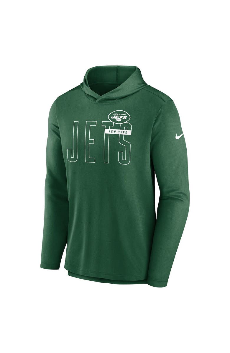 Nike Men's Nike Green New York Jets Performance Team Pullover Hoodie, Alternate, color, Green