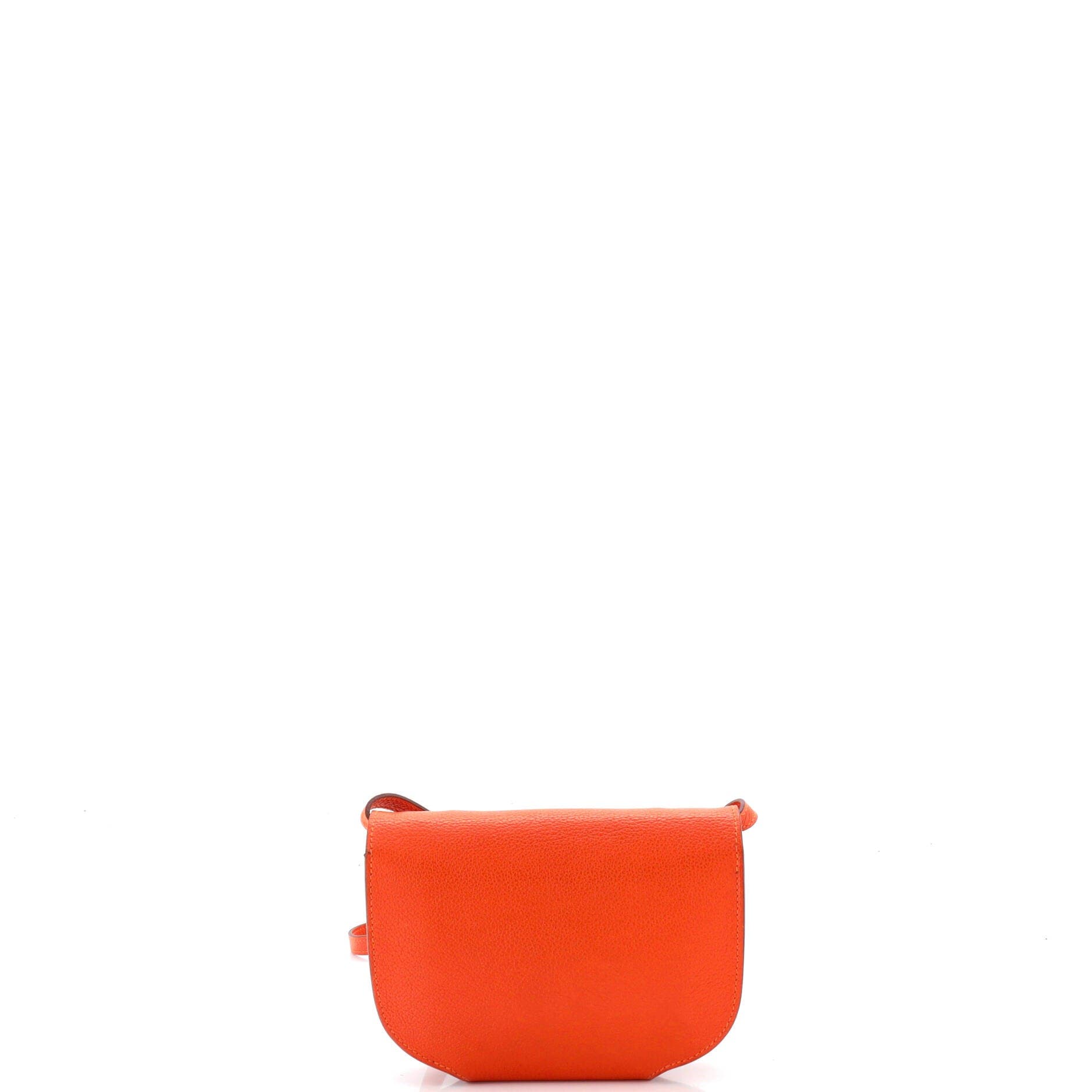 Pre-Owned Hermes Convoyeur Crossbody Bag Evercolor Mini, Alternate, color, Feu