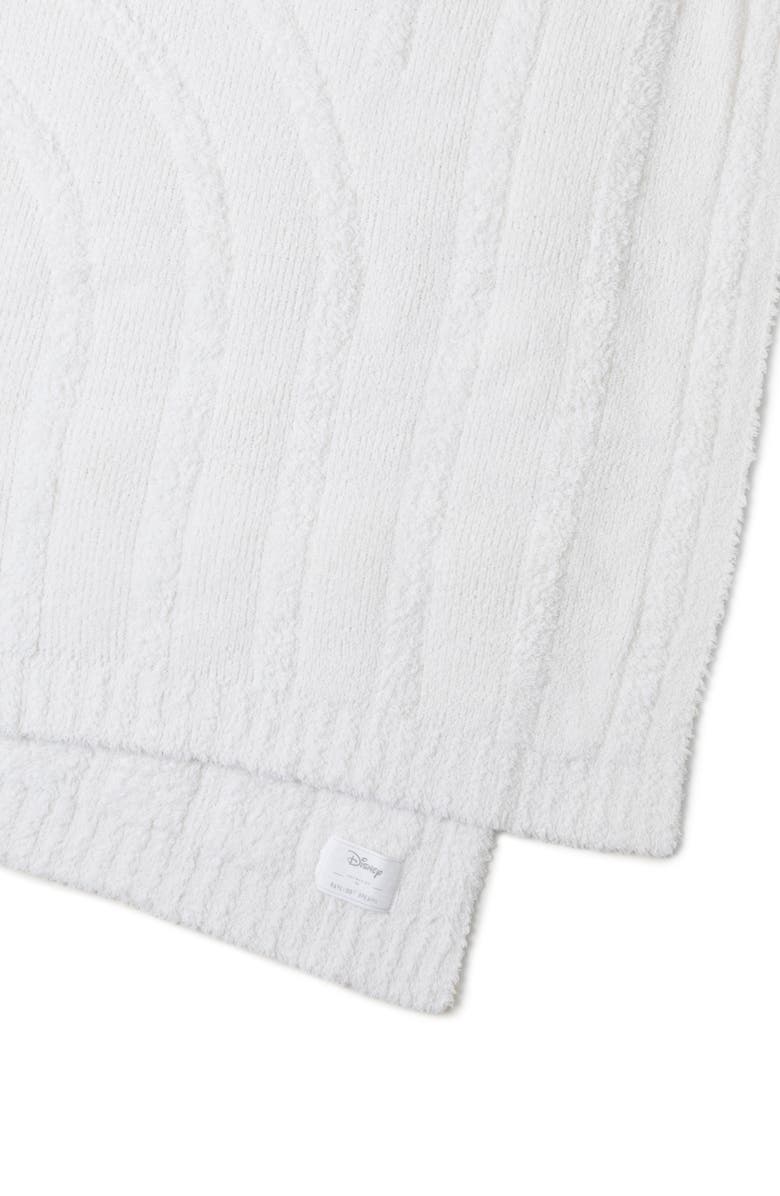 Barefoot Dreams<sup>®</sup> CozyChic<sup>®</sup> Disney Mickey Blanket, Alternate, color, Cream